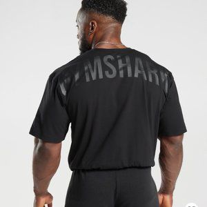 Gymshark Black PowerT-Shirt Oversized Size Medium *Price Negotiations*